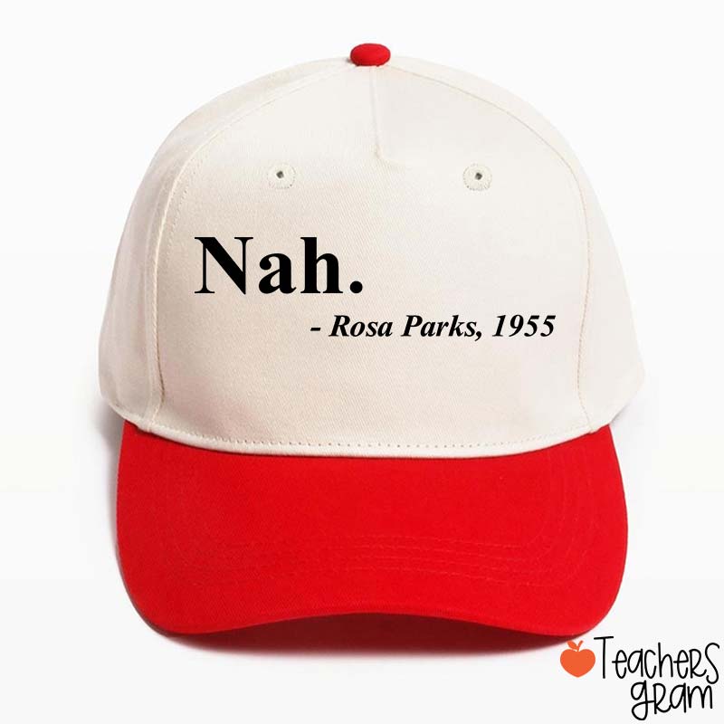 Nah Black History Teacher Baseball Cap