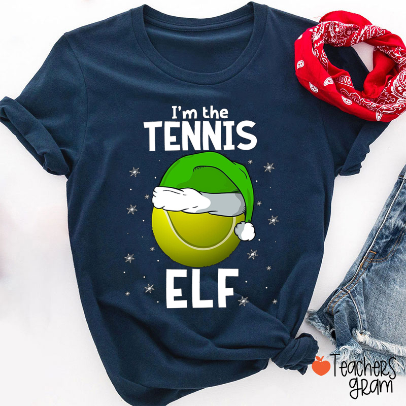 Personalized Sport I'm The Elf Teacher T-Shirt