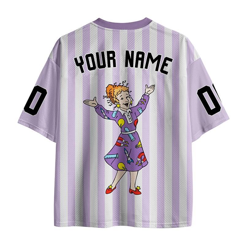 Personalized Team Name And Number Teacher Mesh Jersey