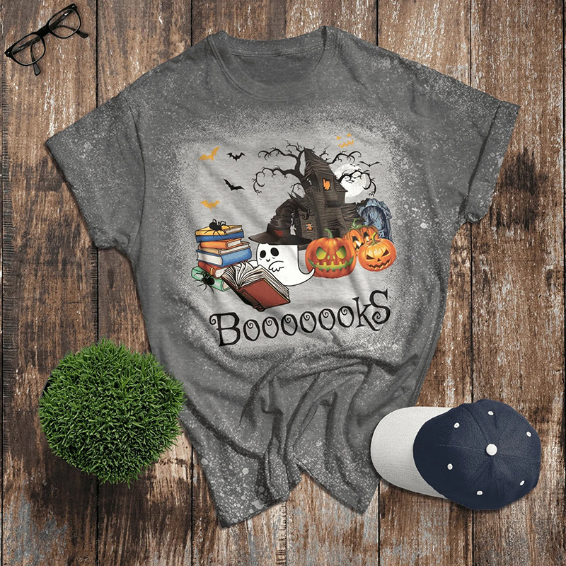 Booooks Teacher Printed T-Shirt