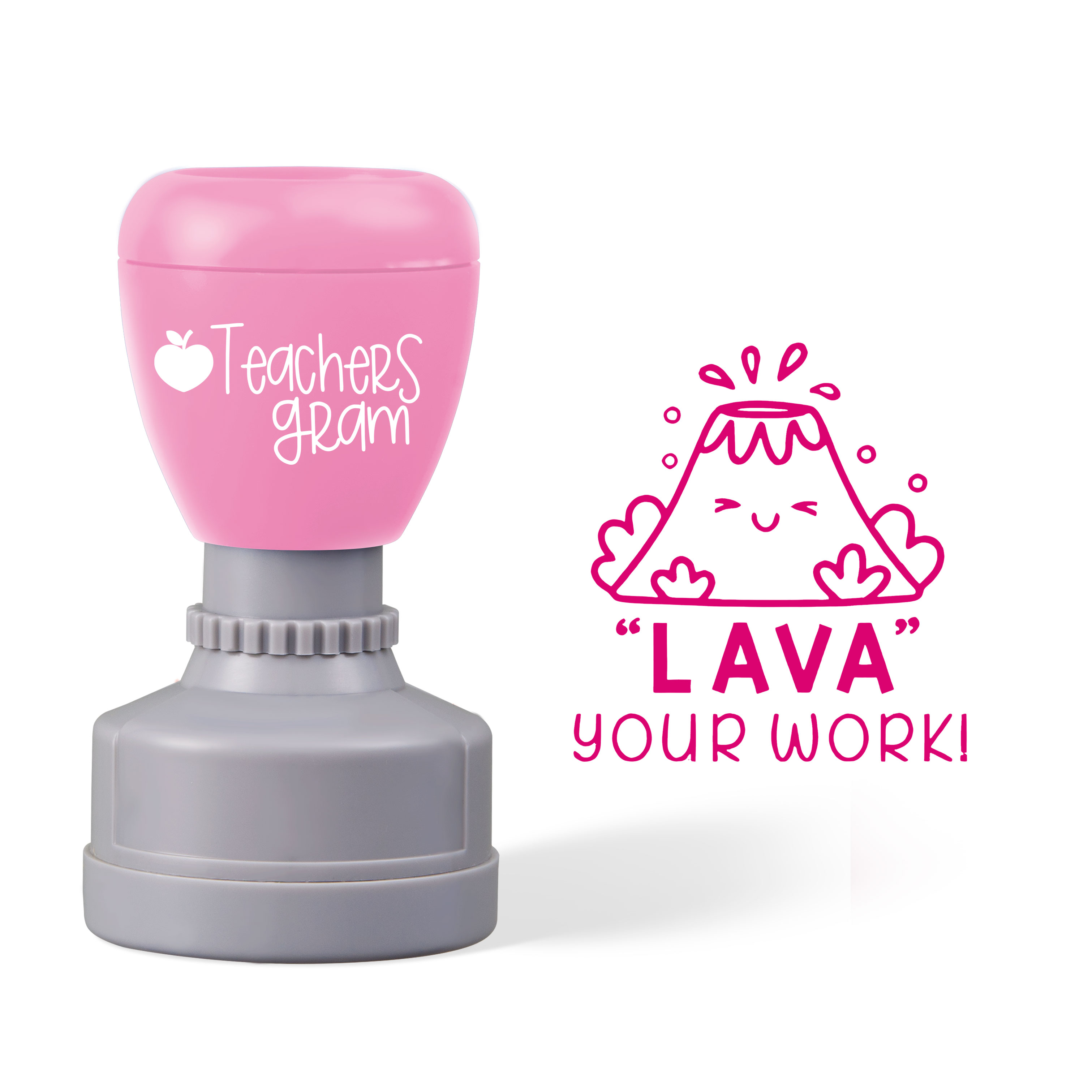 Lava Your Work Teacher Stamp