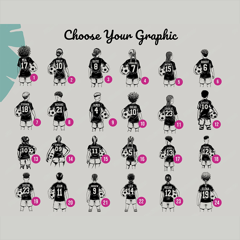 Personalized Soccer Team Game Day Teacher Two Sided T-Shirt