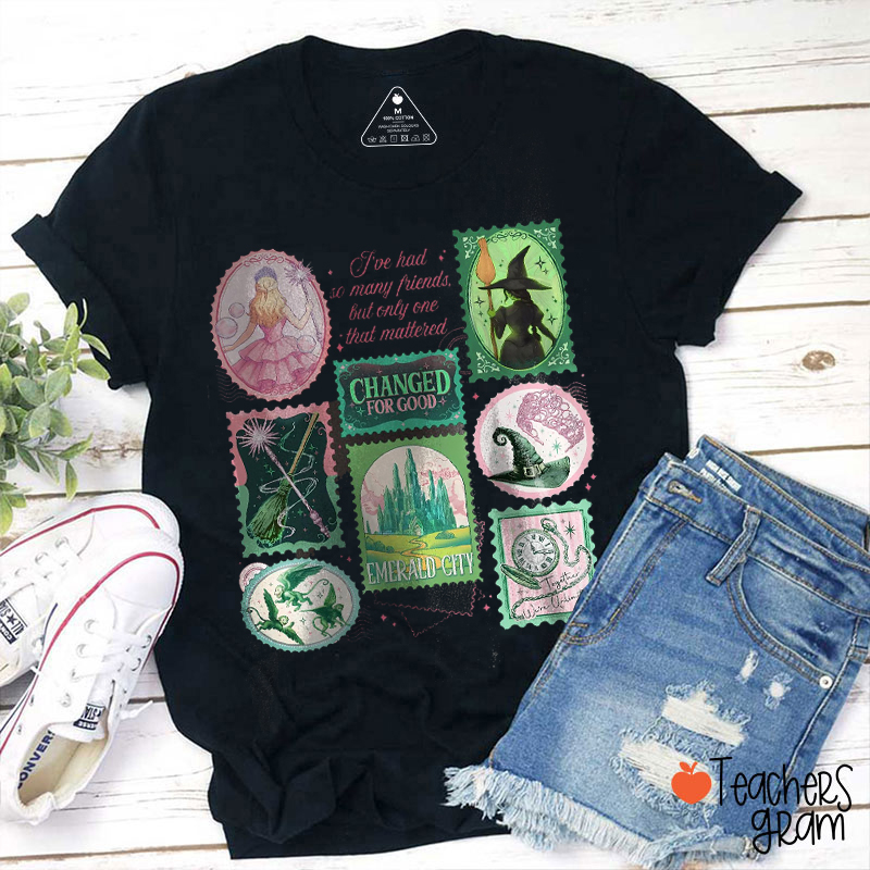 Wicked Changed For Good Comfort Colors Teacher T-Shirt