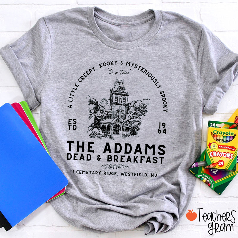 A Little Creepy Kooky Mysteriously Spooky Teacher T-Shirt