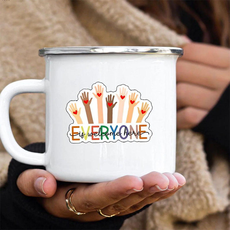 Everyone Is Welcome Here Teacher Stickers