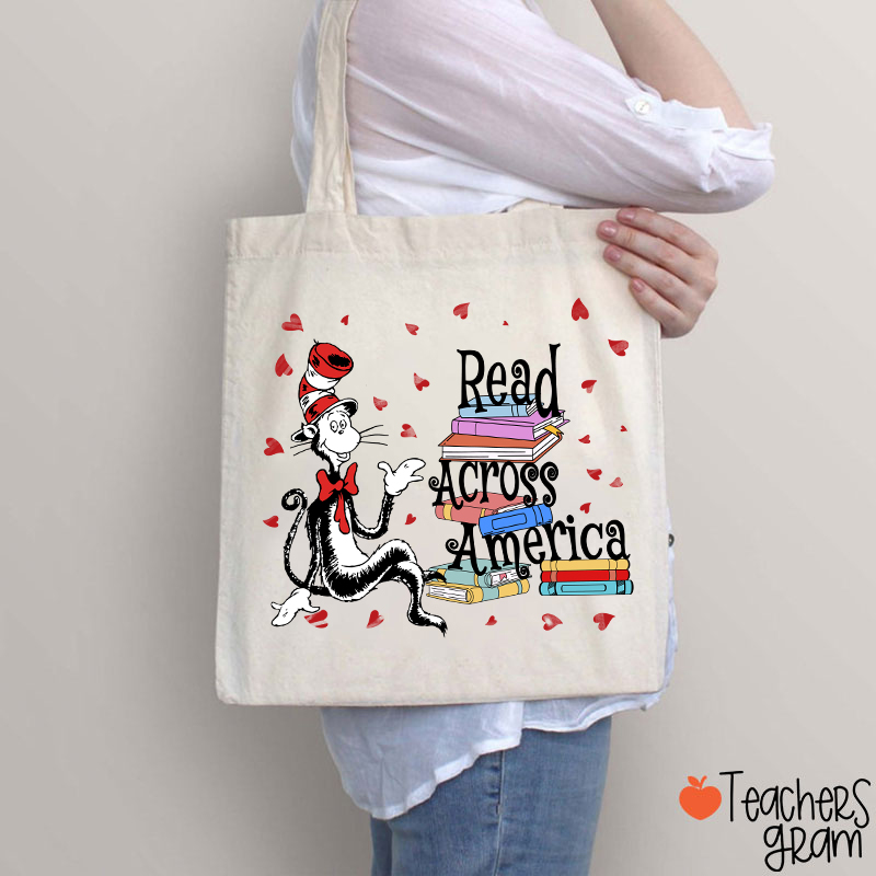 Read Across America Teacher Tote Bag