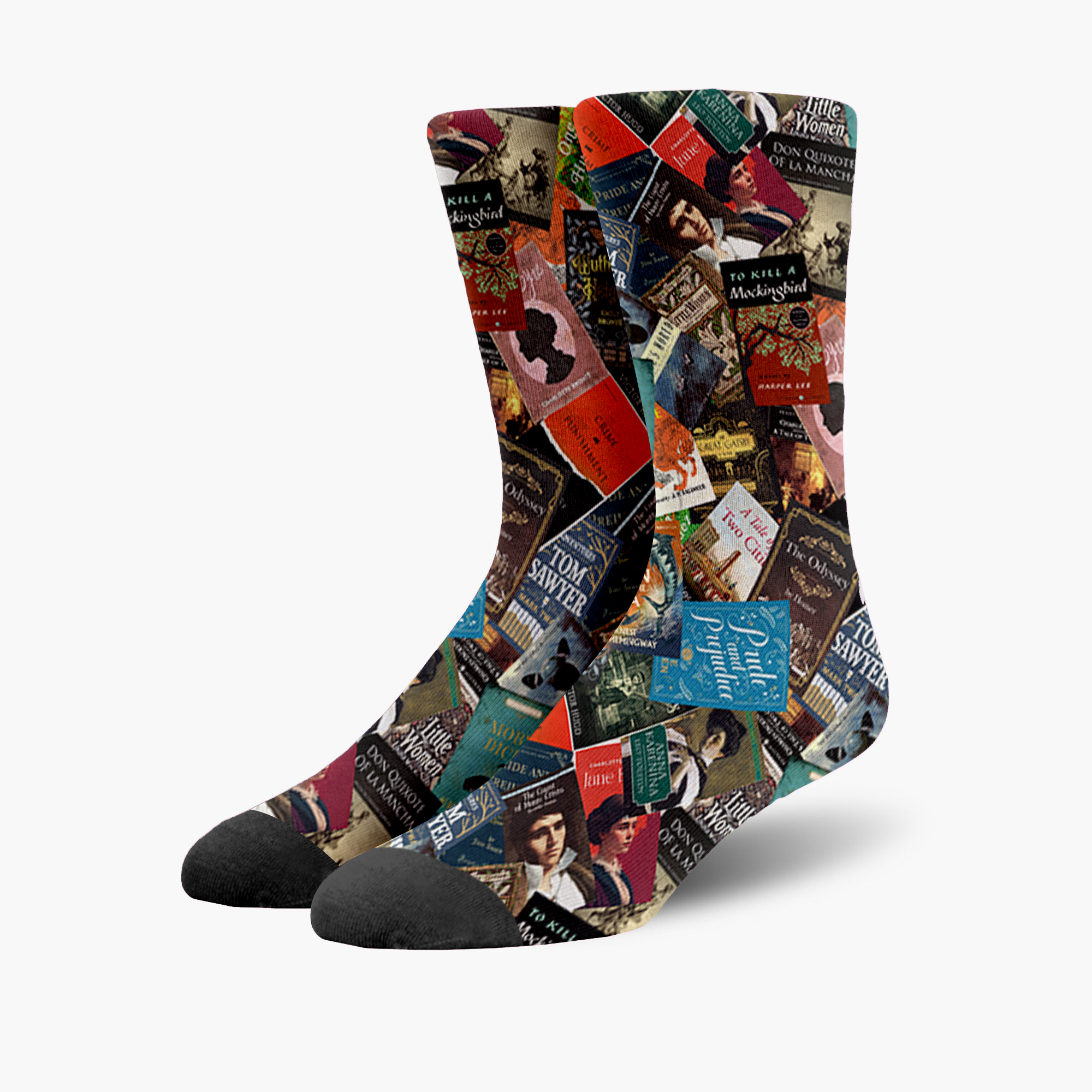Masterpiece Literature Teacher Socks