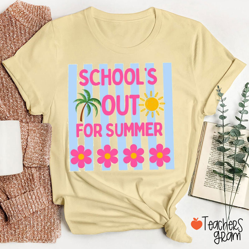 Comfort Colors School’s Out For Summer Teacher T-Shirt