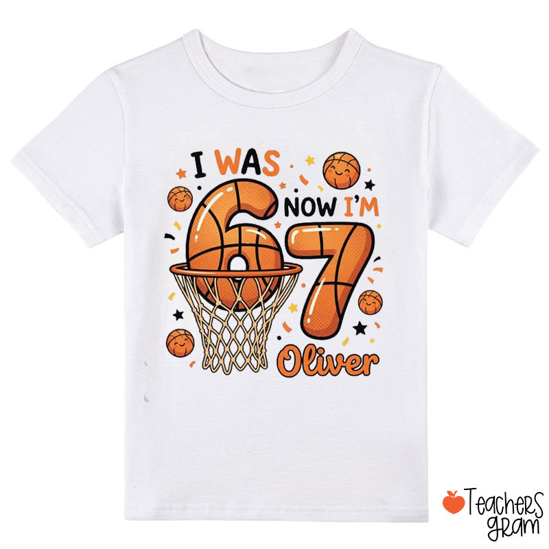 Personalized Sports Birthday Six Seven Class T-Shirt