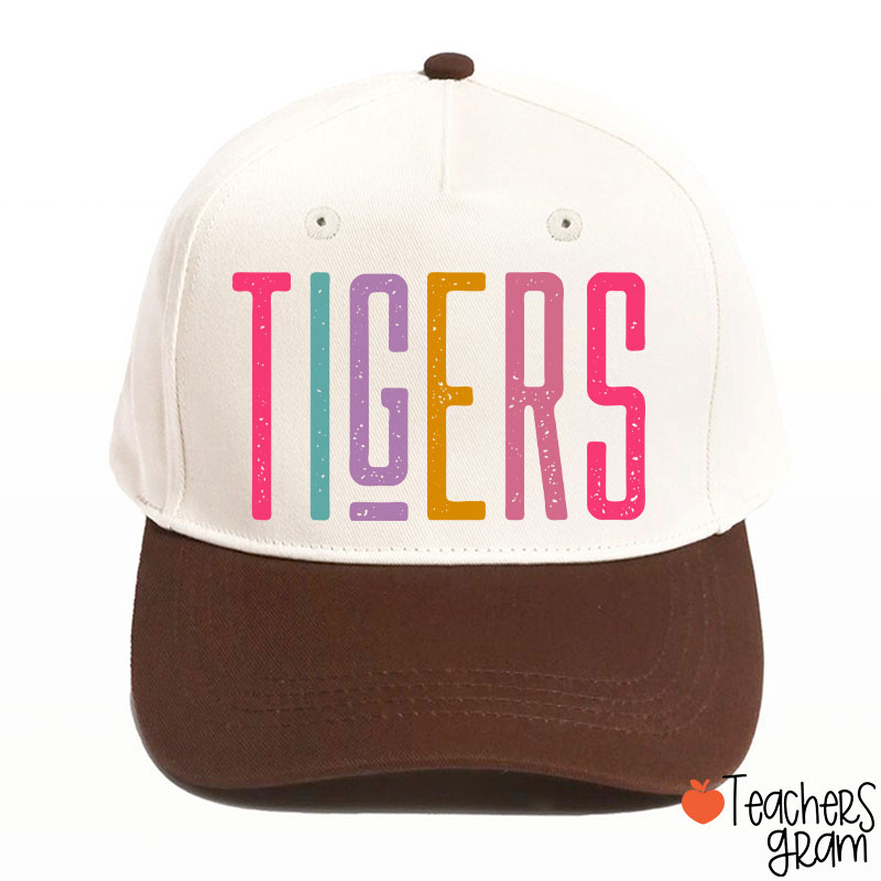 Personalized Mascot School Pride Comfortable Colors Teacher Baseball Cap