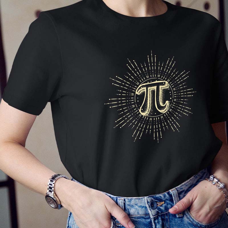 Dazzling Pi Teacher T-Shirt