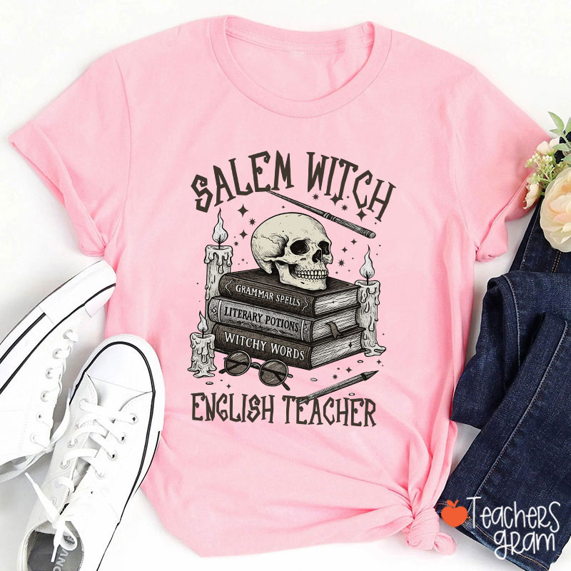 Salem Witch English Teacher Teacher T-Shirt