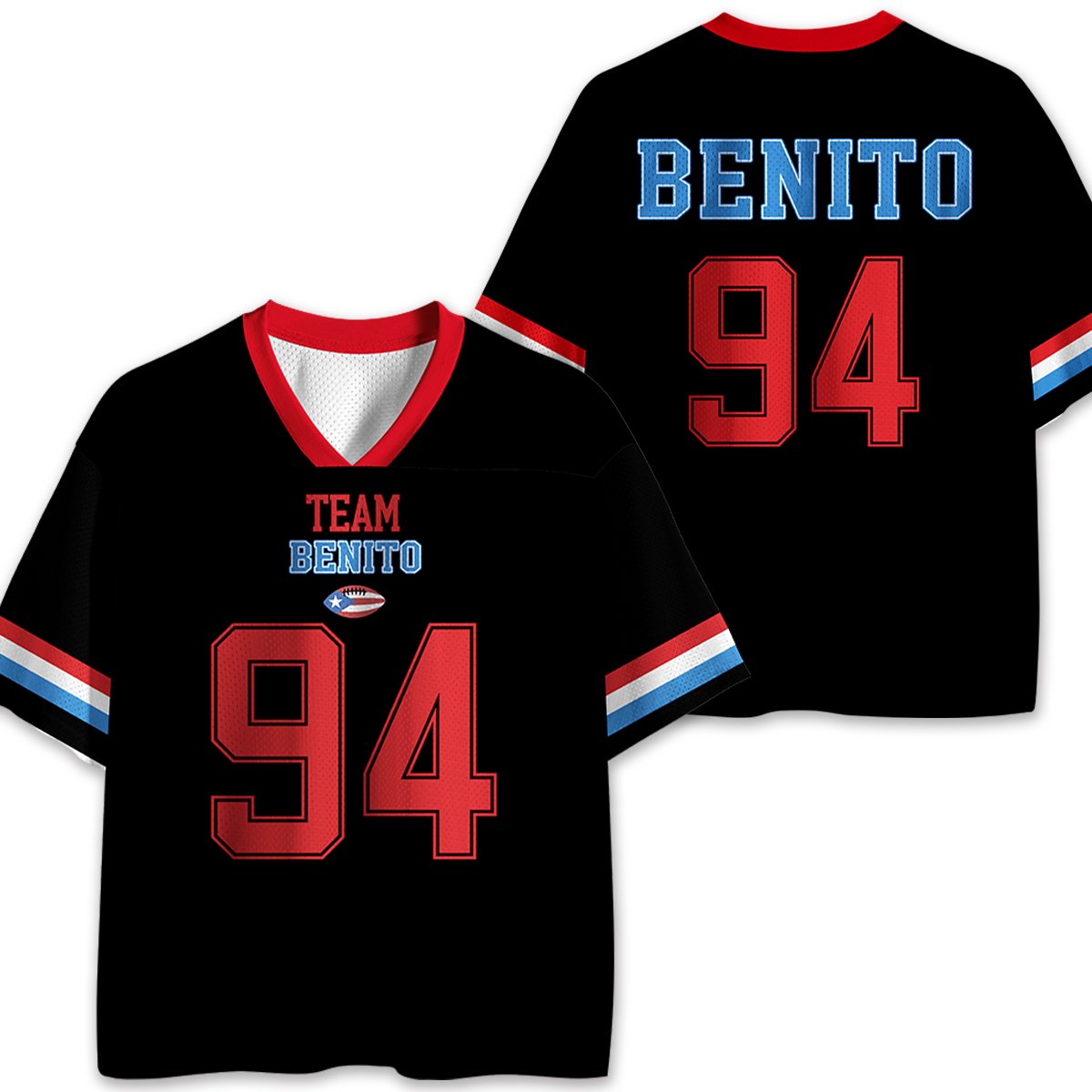 Personalized Super Bowl Teacher Mesh Jersey