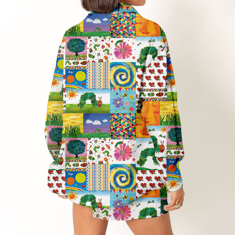 The Hungry Caterpillar Teacher Long Sleeve Shirt And Shorts Set