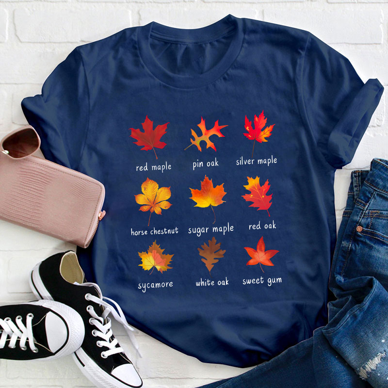 Meet The Leaves With Me Teacher T-Shirt