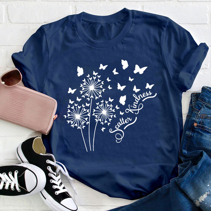 Scatter Kindness Teacher T-Shirt