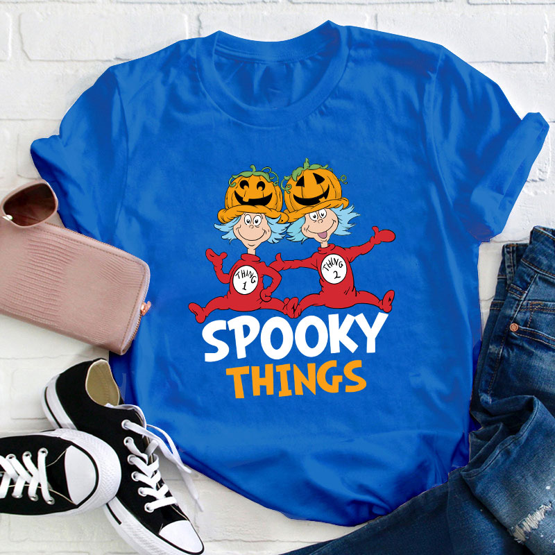 Spooky Things Teacher T-Shirt