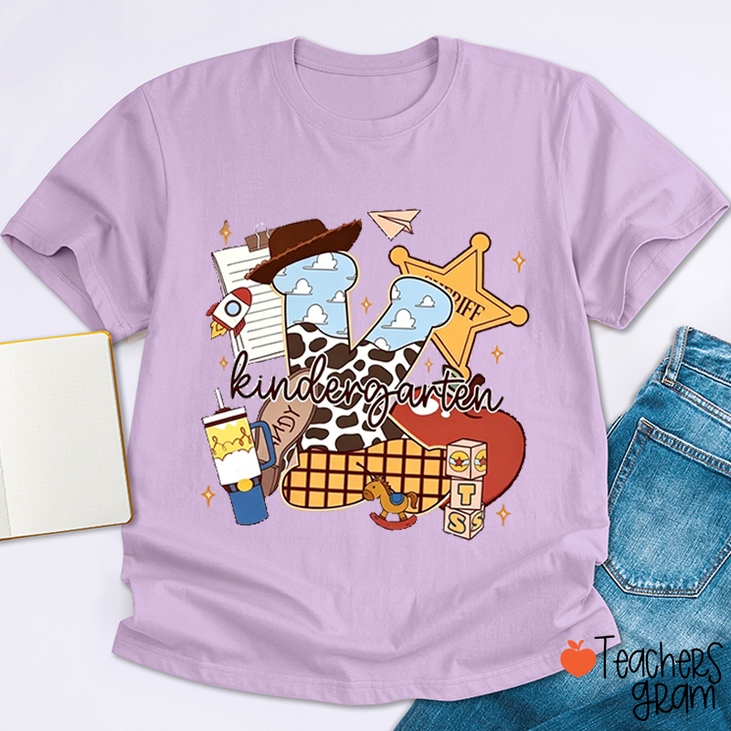 Personalized Grade Funny Howdy Teacher T-Shirt
