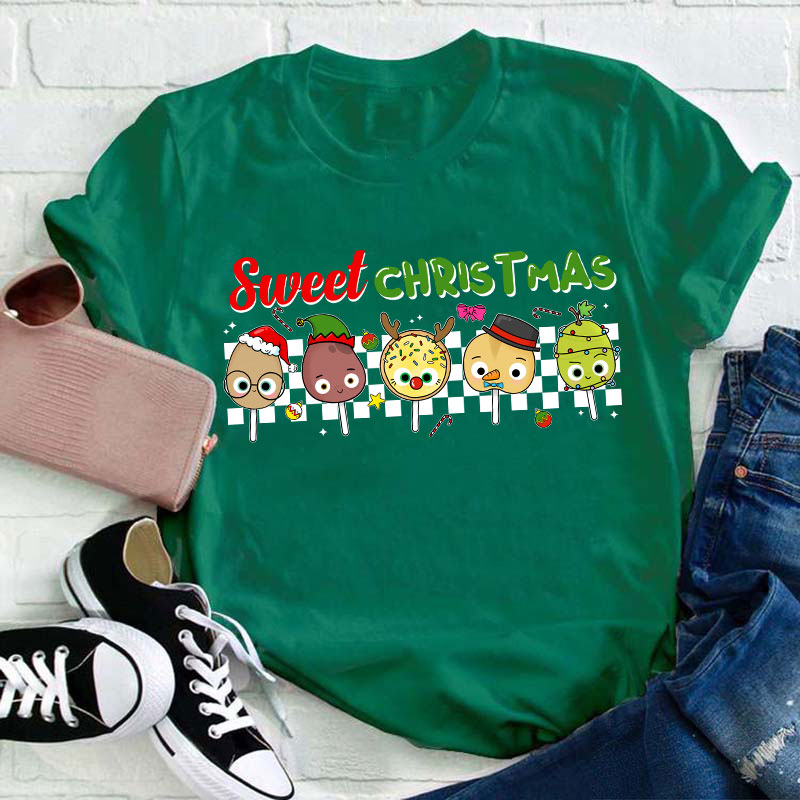 Sweet Christmas Teacher T-Shirt