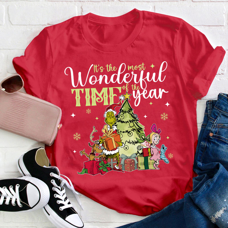 It's The Most Wonderful Time Of The Year Teacher T-Shirt