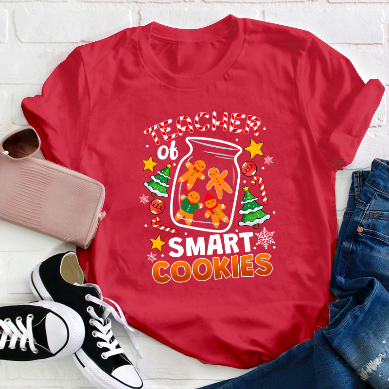 Teacher Of Smart Cookies Teacher T-Shirt