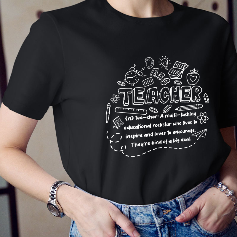 Teacher Definition Teacher T-Shirt