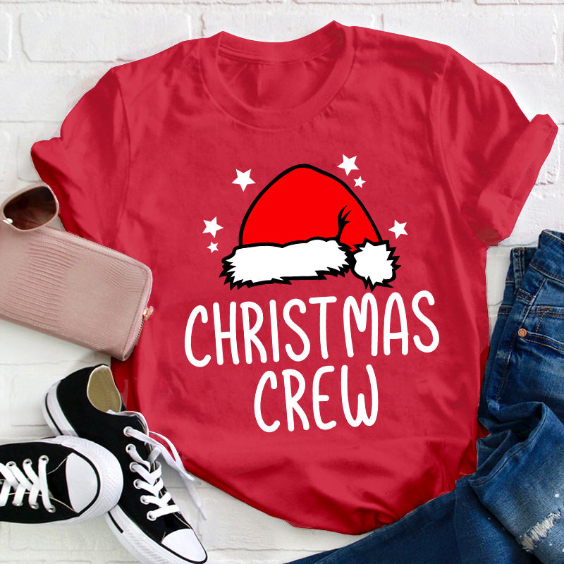 Christmas Crew Teacher T-Shirt