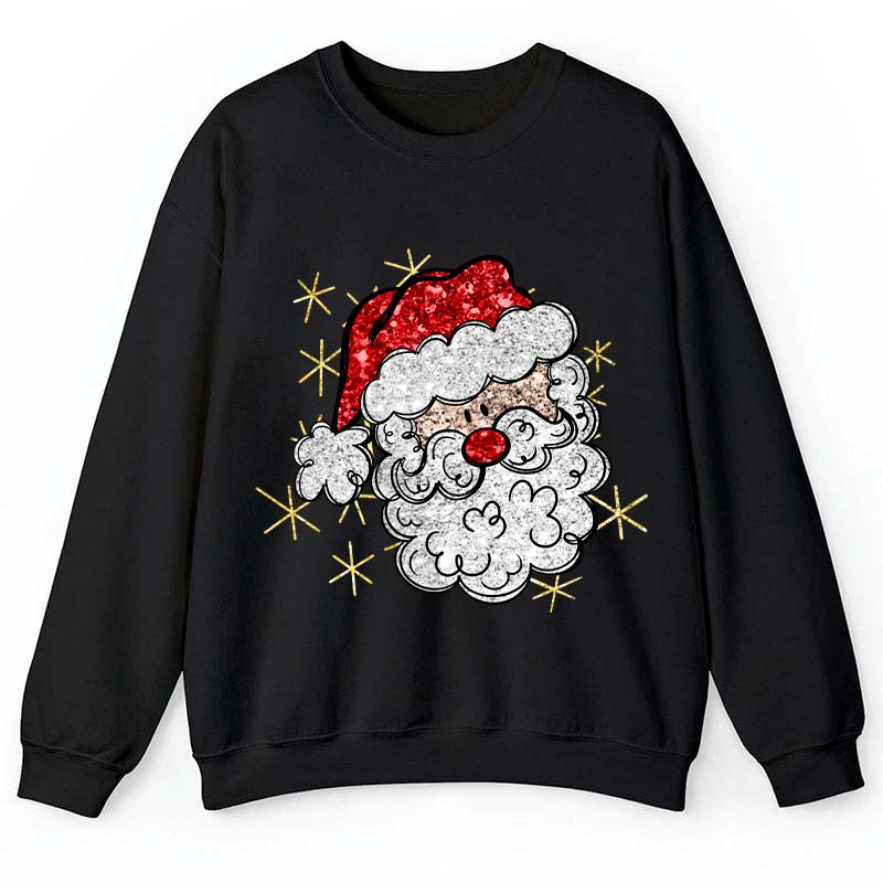 Santa Claus Christmas Teacher Sweatshirt