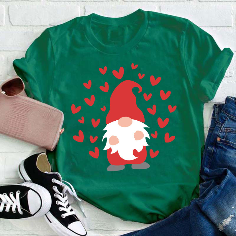 Gnome Love Teacher T-Shirt