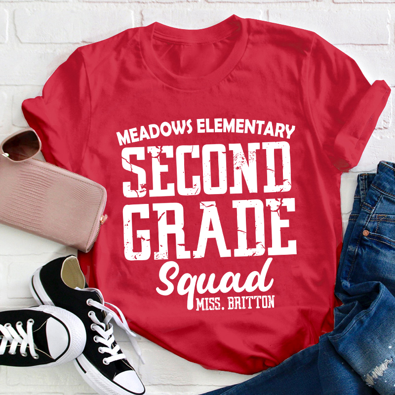 Personalized For Teachers Team Teacher T-Shirt