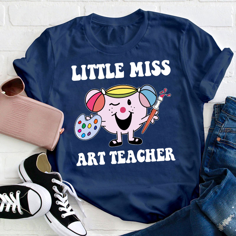 Little Miss Art Teacher T-Shirt