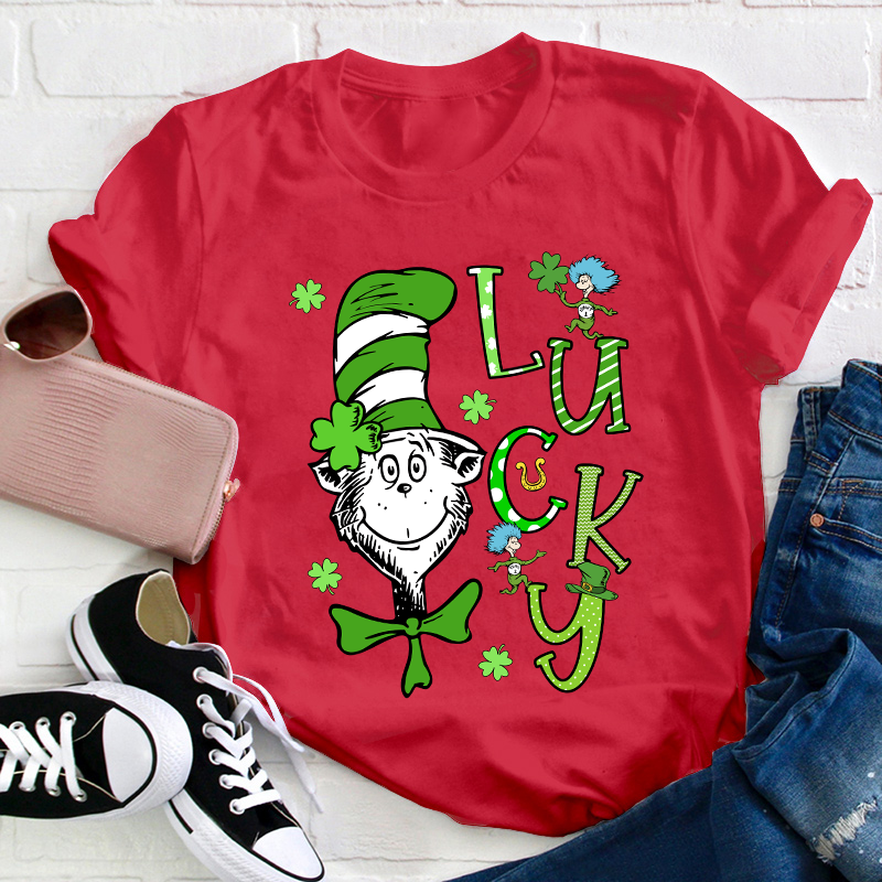 Lucky Lucky Teacher T-Shirt