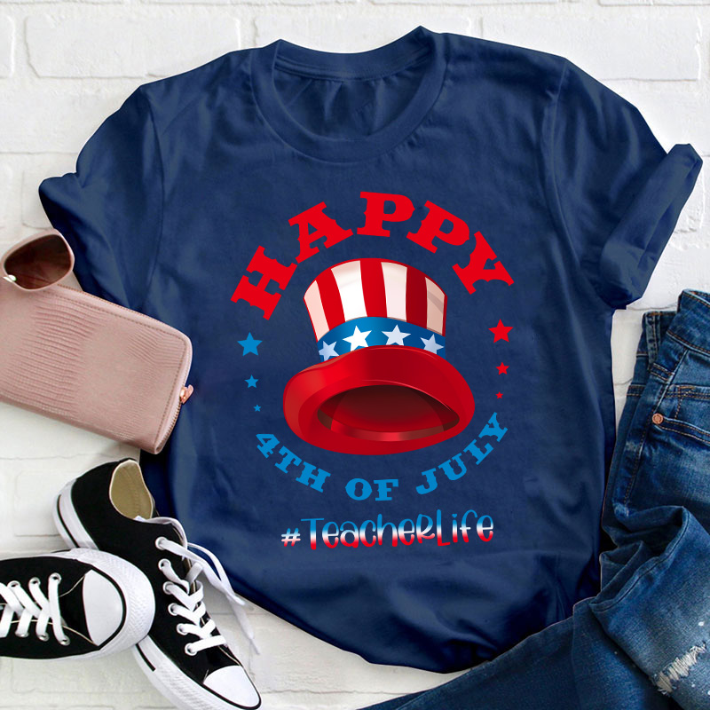 Happy 4th Of July Hat T-Shirt