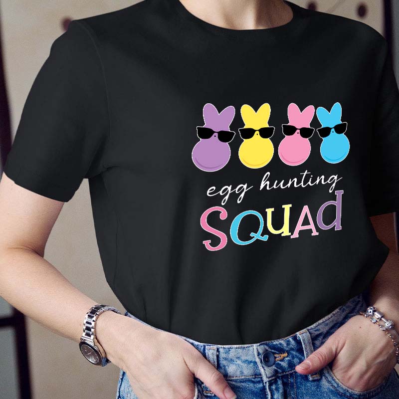 Egg Hunting Squad Teacher T-Shirt