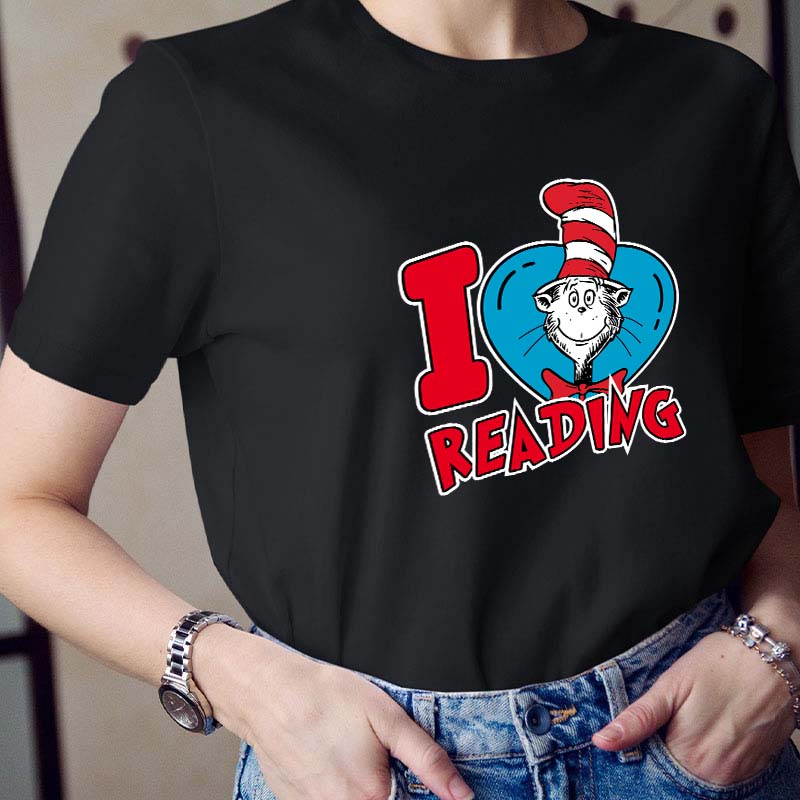 I Love Reading Teacher T-Shirt