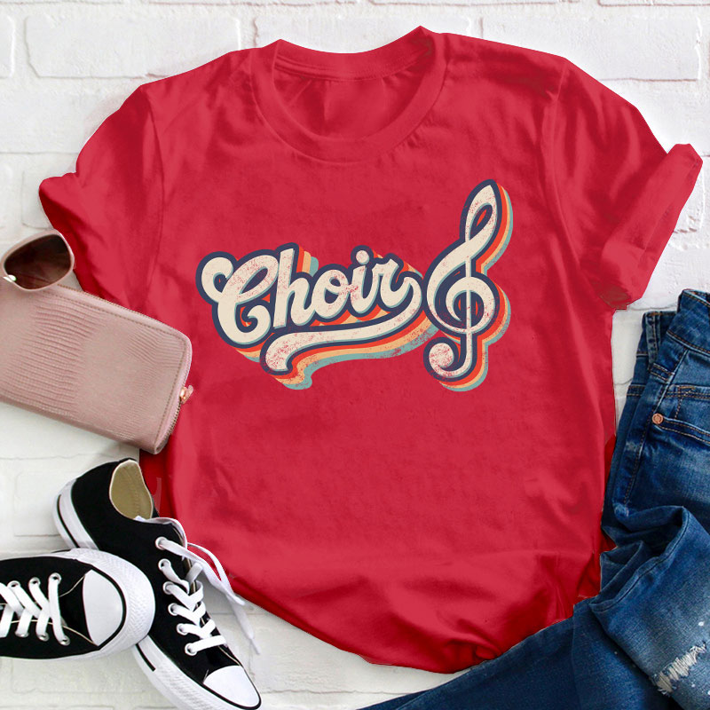 Retro Choir Teacher T-Shirt