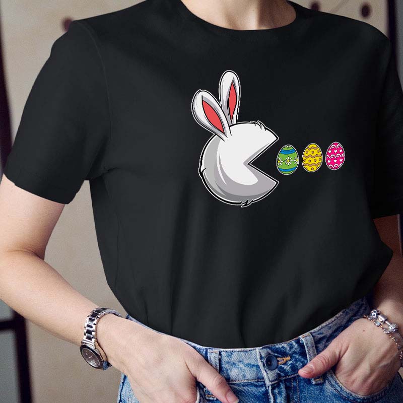 Egg Hunter Rabbit Teacher T-Shirt