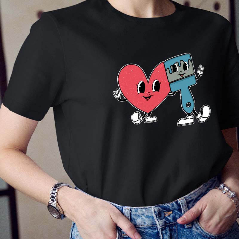 Love Art Teacher T-Shirt