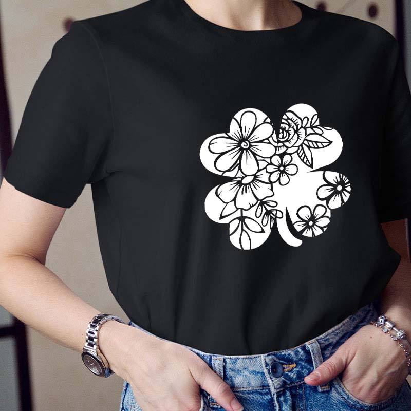 Lucky Shamrock Teacher T-Shirt