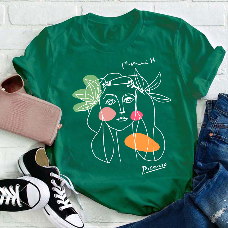 War And Peace Art Teacher T-Shirt