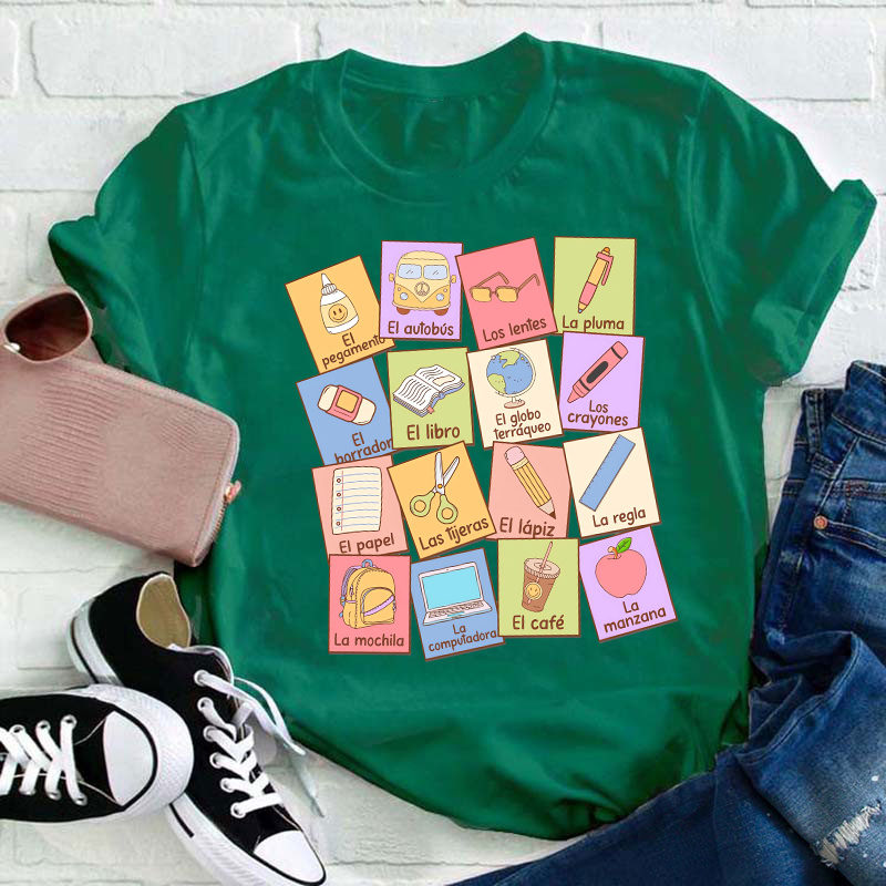 Cute Spanish Teach Spanish Teacher T-Shirt