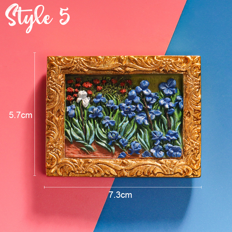 World Famous Painting Van Gogh Series Refrigerator Magnet