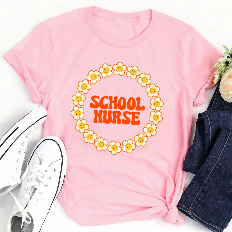 Flowers School Nurse T-Shirt
