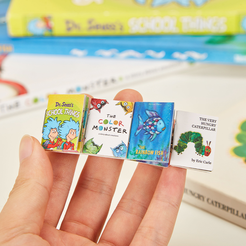 [Copy]Miniature Book Hair Clip Barrette Teacher