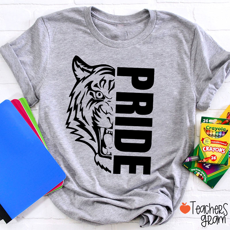 Personalized Mascot Pride Game Day Teacher T-Shirt