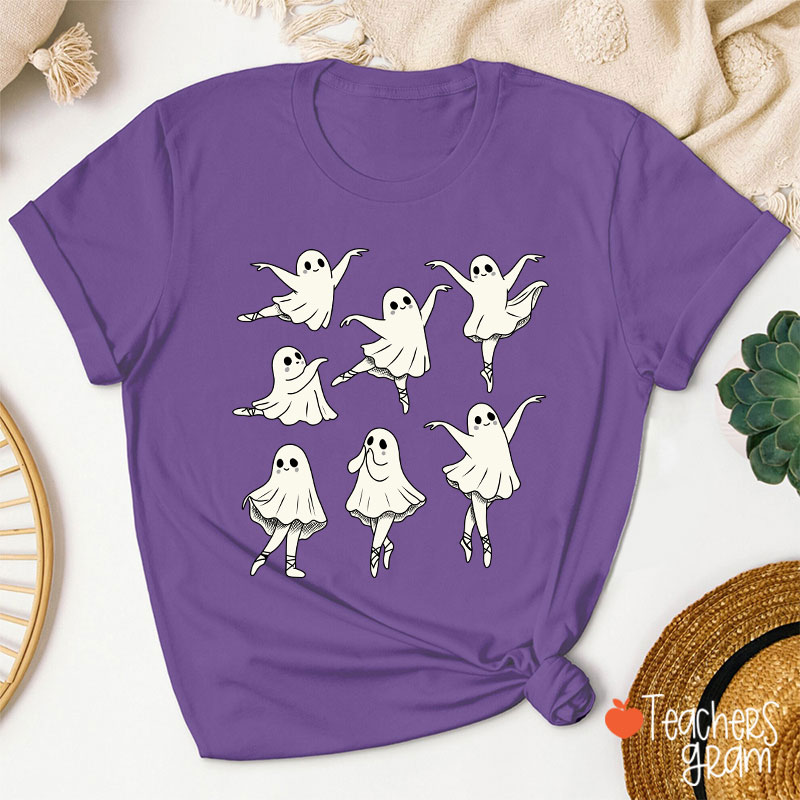 Dancing Ghost Teacher T-Shirt