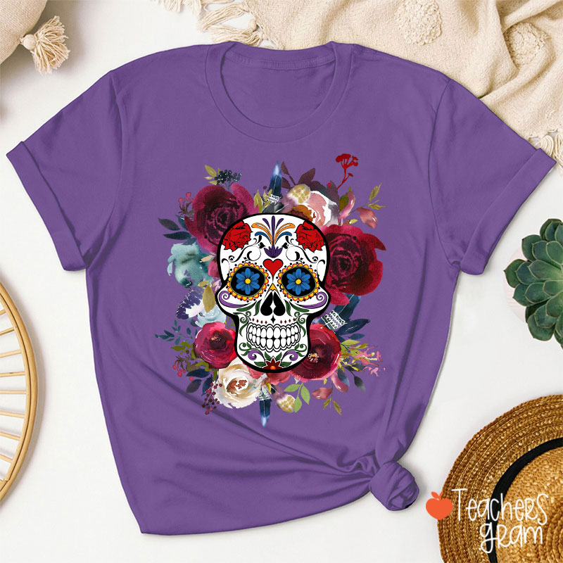 Dia De Los Muertos Spanish Teacher T-Shirt