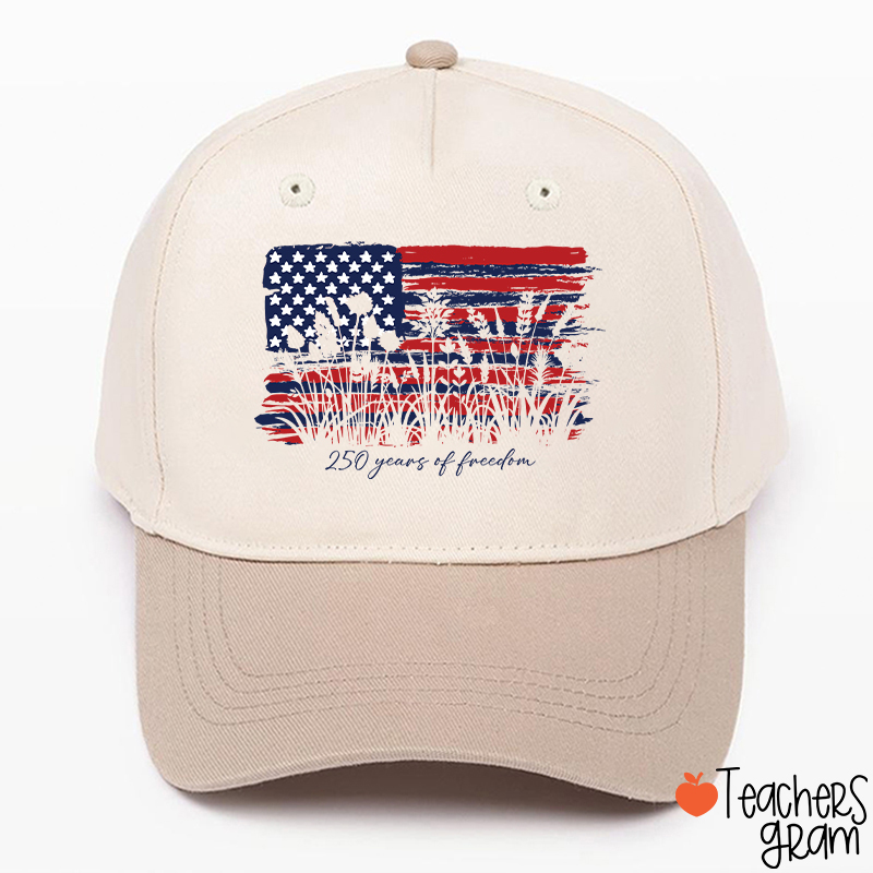 Land Of The Free Home Of The Brave Teacher Baseball Cap