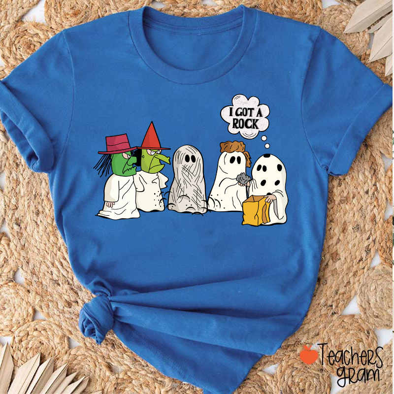 I Got A Rock Halloween Teacher T-Shirt