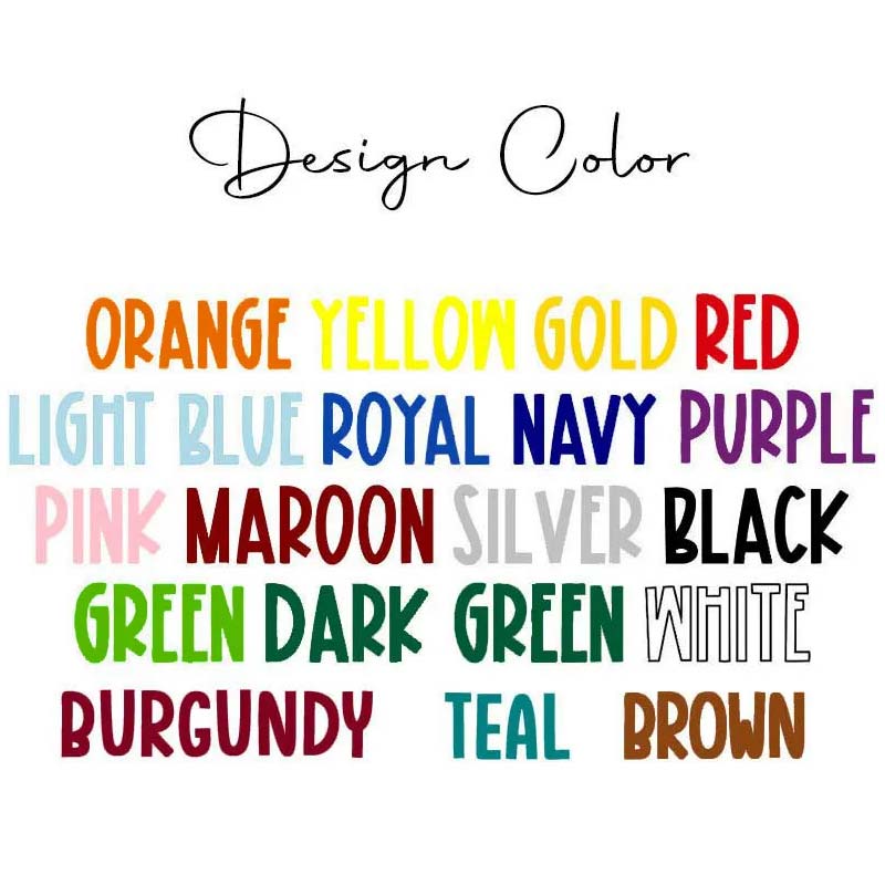 Personalized Mascot Simple Line Fonts School Spirit Teacher Long Sleeve T-Shirt